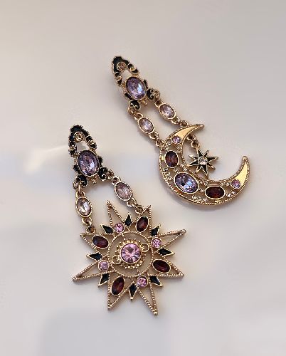 گوشواره ماه و ستاره زنانه I AM