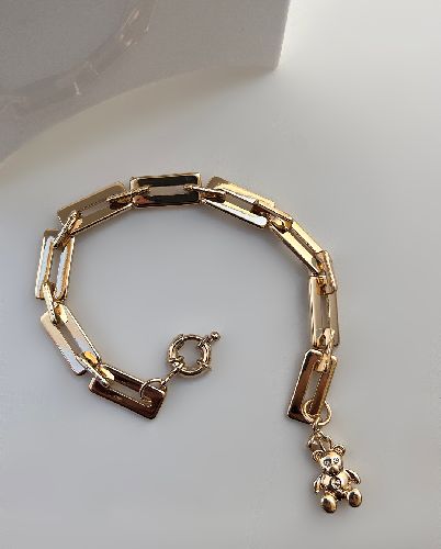 دست بند اویز خرسی زنانه SIX