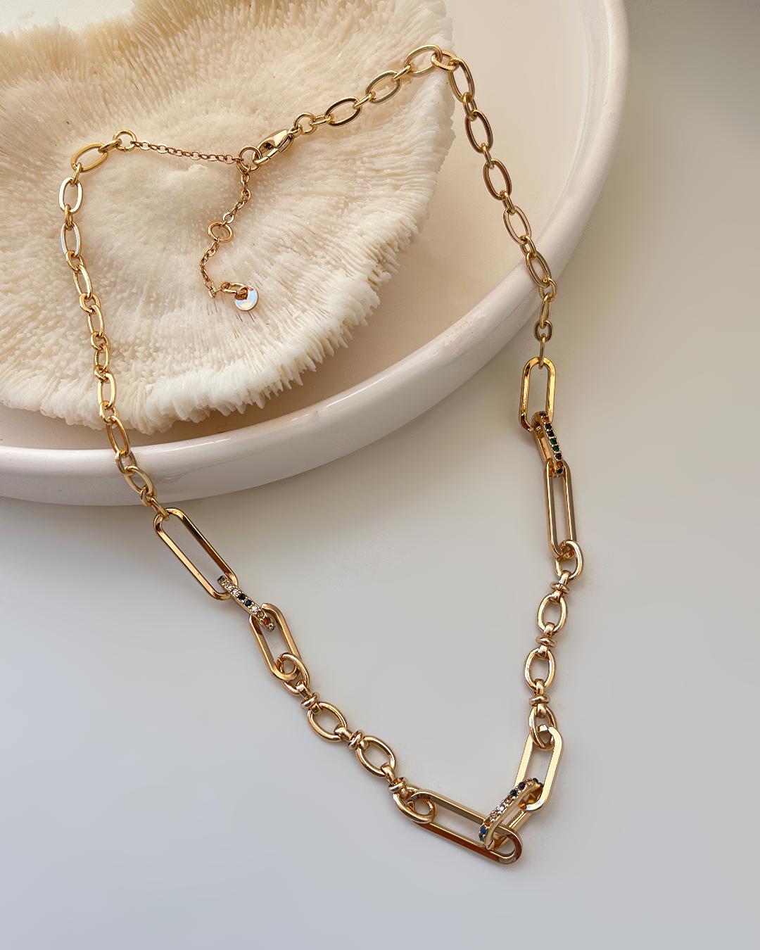 گردنبند فیگارو ترکیبی زنانه Six