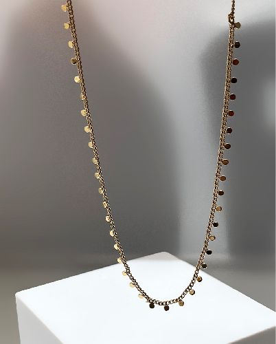 گردنبند سکه ریز زنانه Tosh