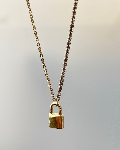 گردنبند قفلی زنانه Tosh