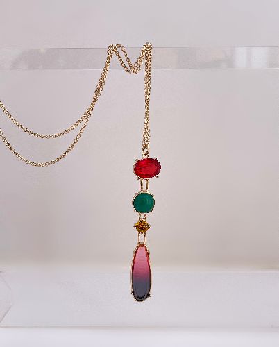 گردنبند رو لباسی مولتی کالر زنانه I AM