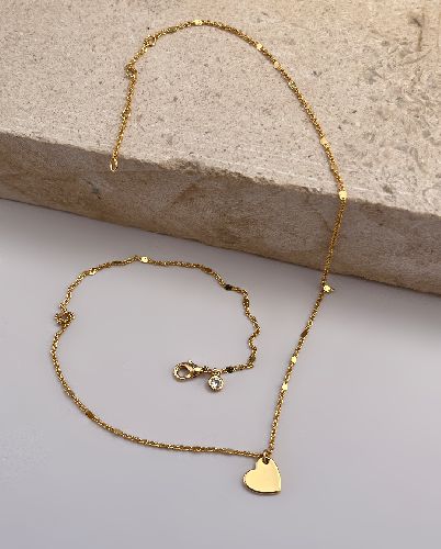 گردنبند قلبی زنانه FreeBrand