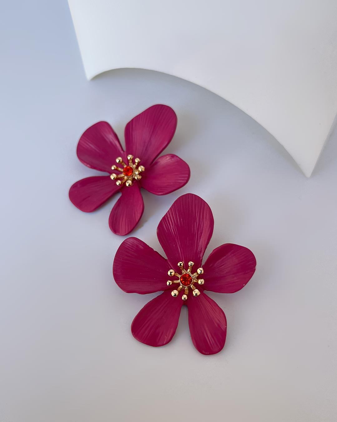 گوشواره گل زنانه I AM