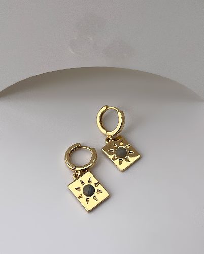 گوشواره خورشید حلقه ای زنانه Tosh