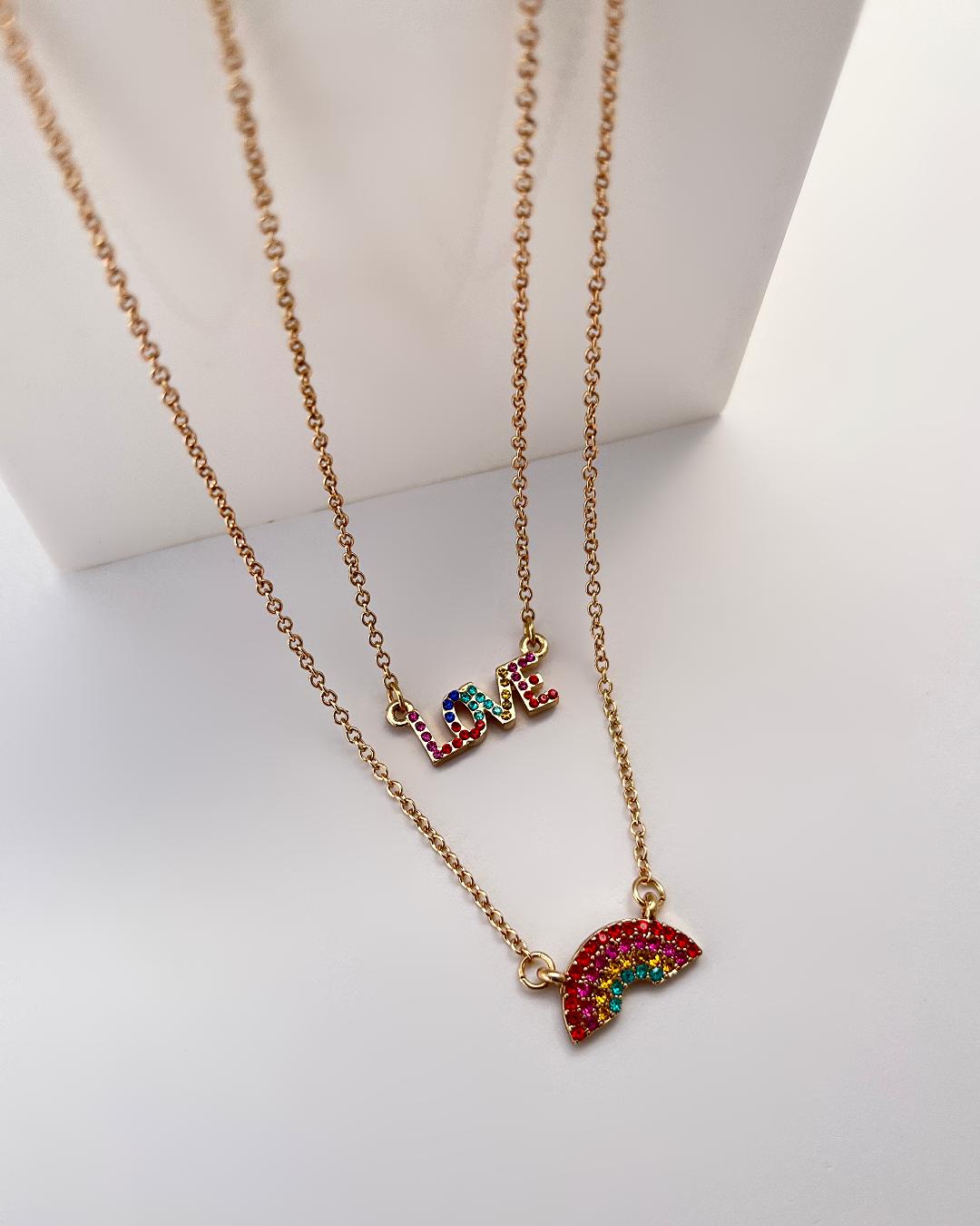 گردنبند دوستی مولتی کالر زنانه Freebrand