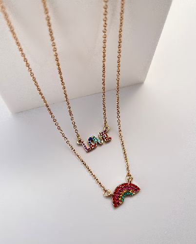 گردنبند دوستی مولتی کالر زنانه Freebrand