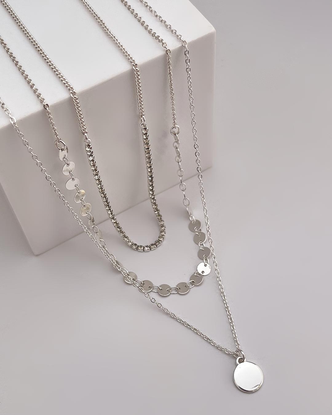 گردنبند رولباسی ۳ لاین زنانه Accessories