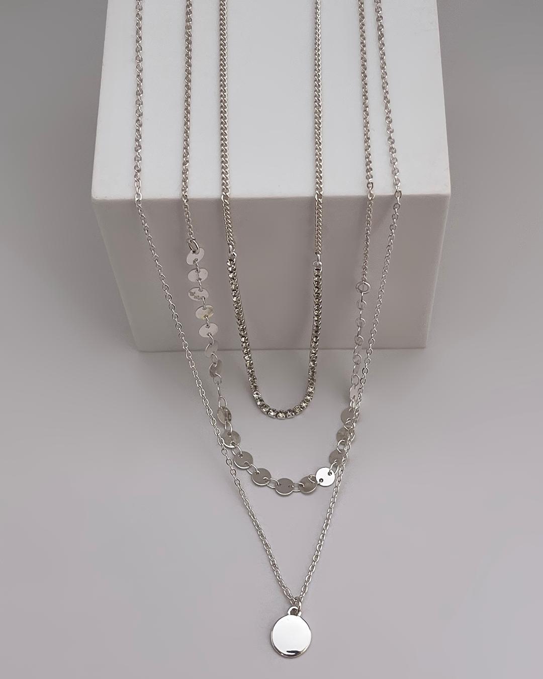 گردنبند رولباسی ۳ لاین زنانه Accessories