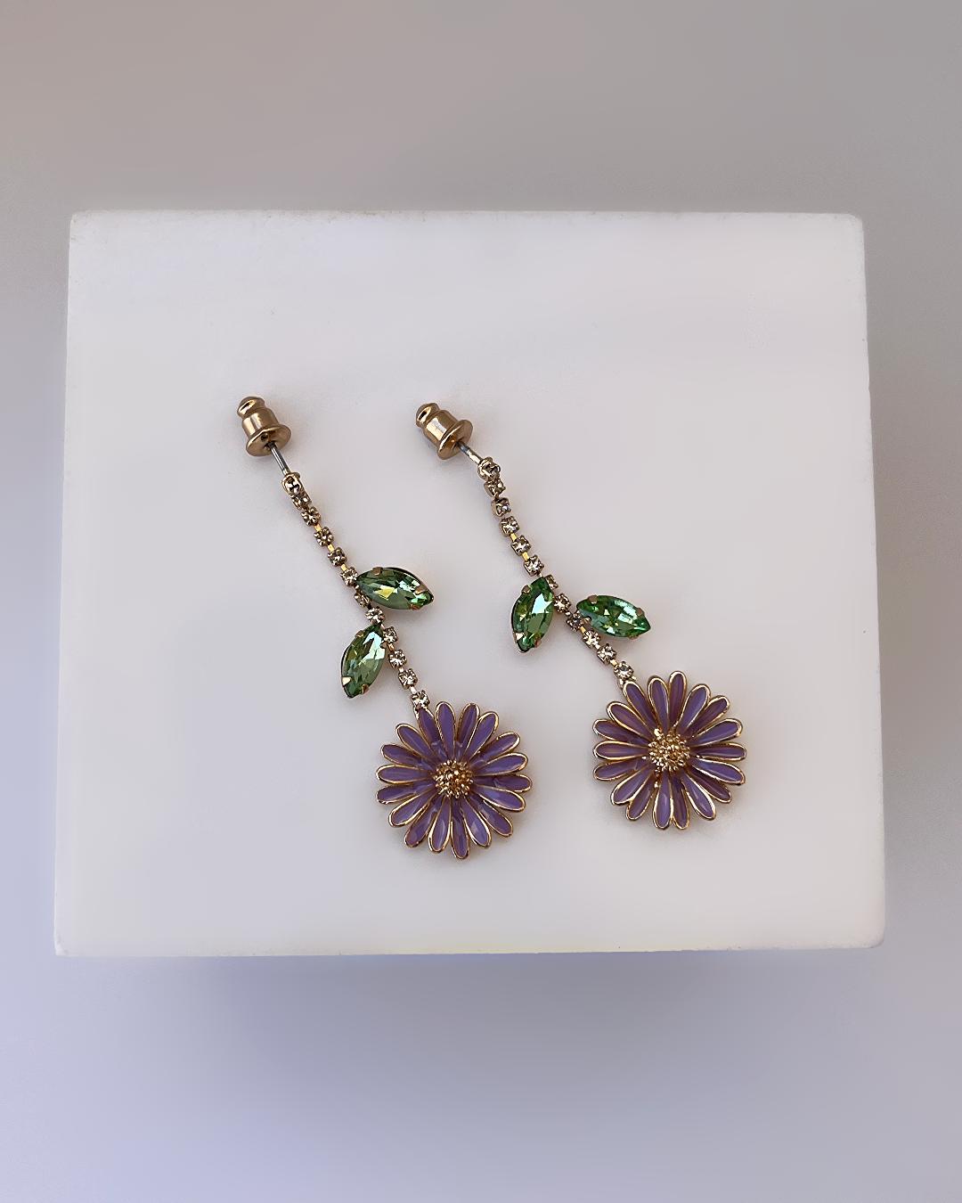 گوشواره بابونه زنانه I am