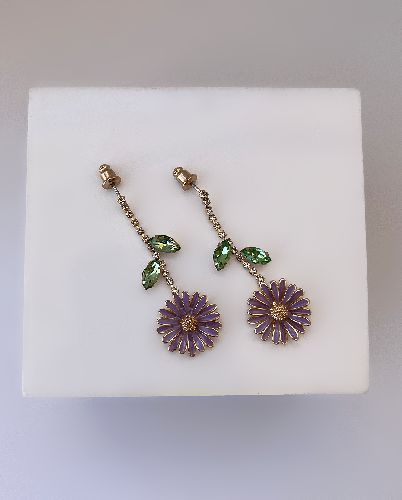 گوشواره بابونه زنانه I am