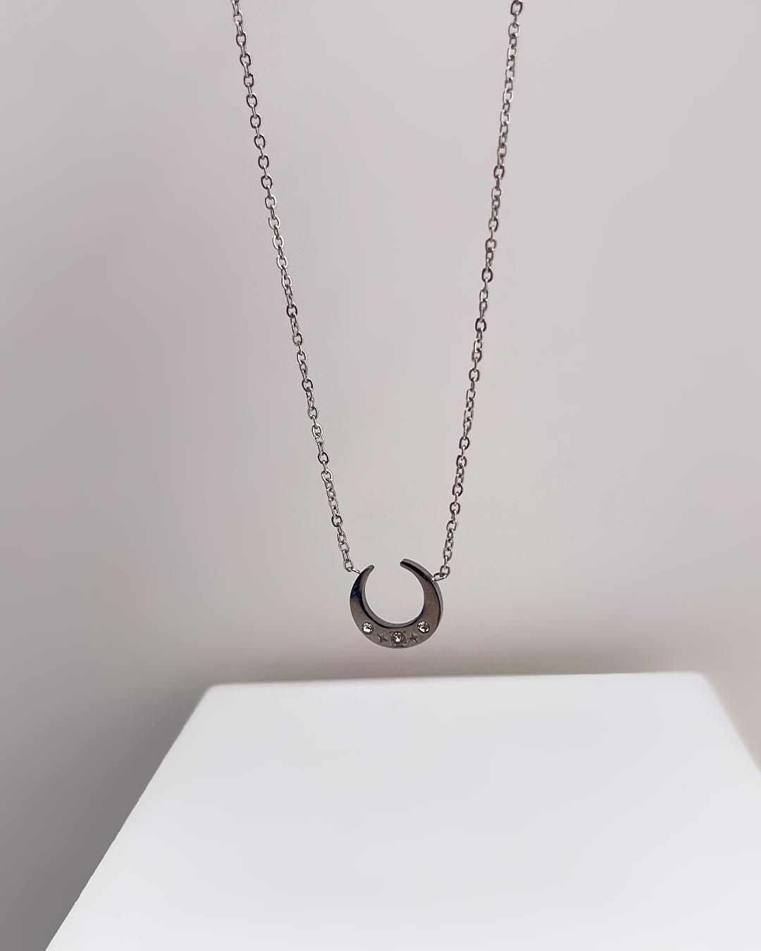 گردنبند استیل ماه زنانه Parfois