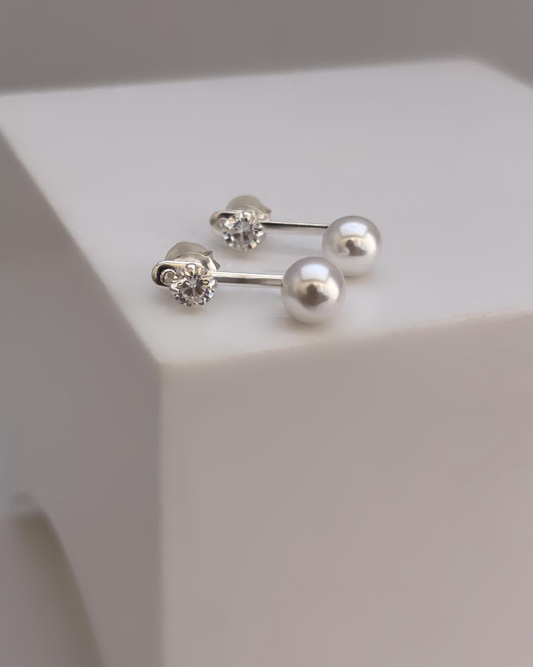 گوشواره نقره زنانه Freebrand