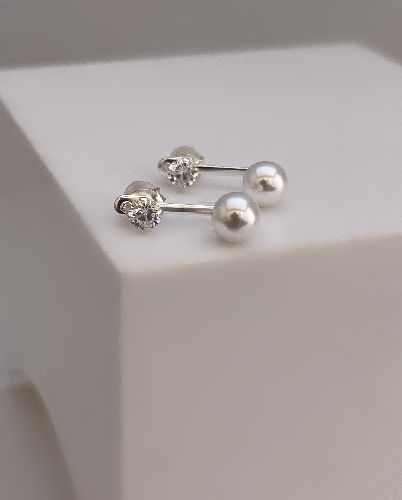 گوشواره نقره زنانه Freebrand