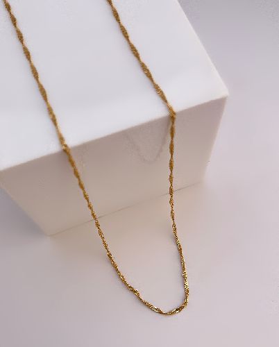 گردنبند طرح طلا زنانه Six