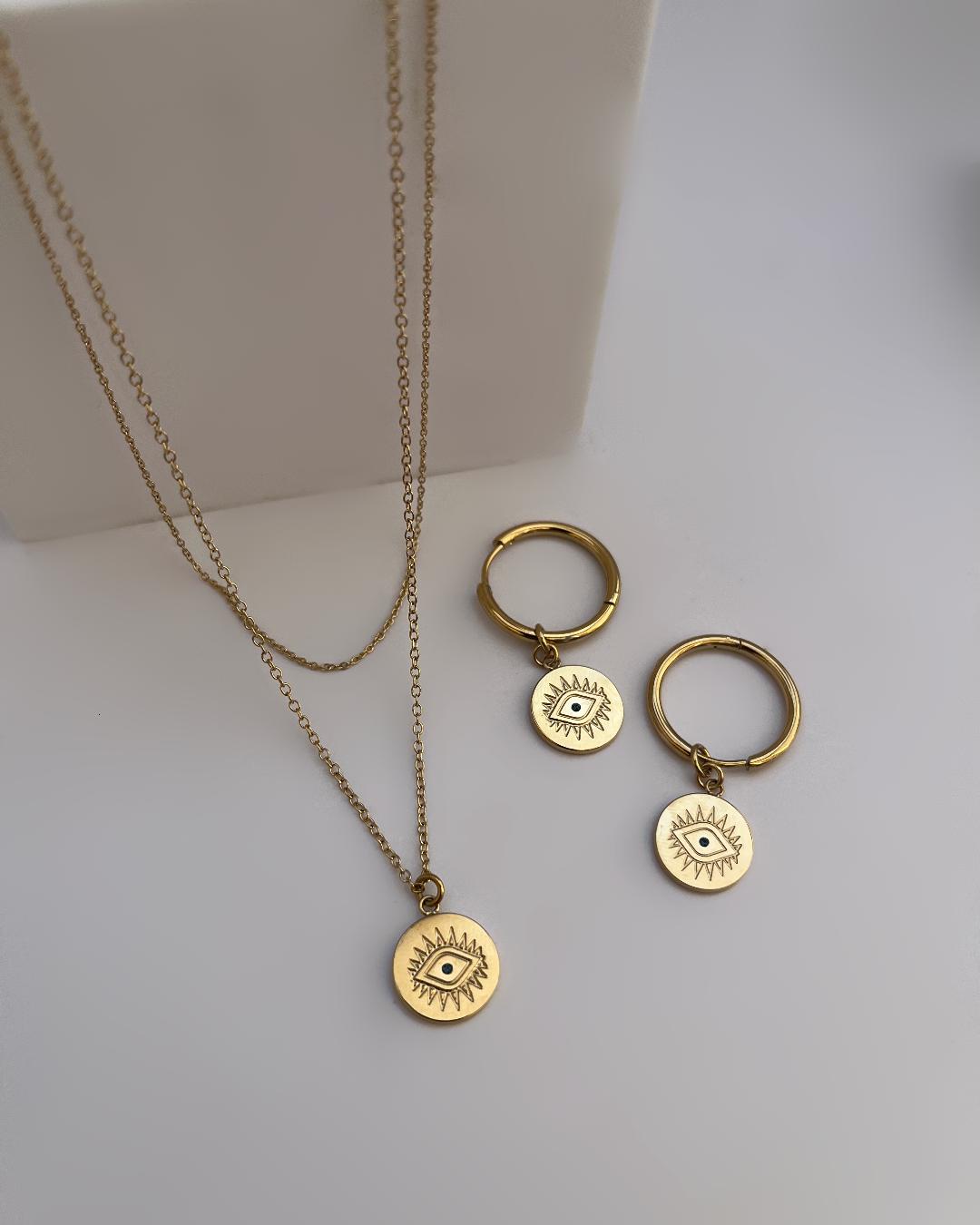 ست بدلیجات چشم نظر زنانه Tosh