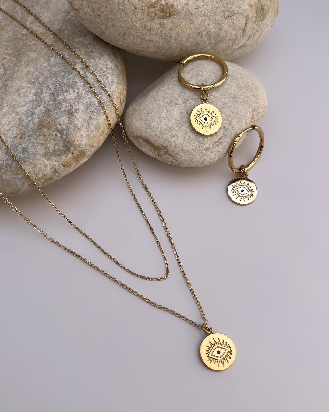 ست بدلیجات چشم نظر زنانه Tosh