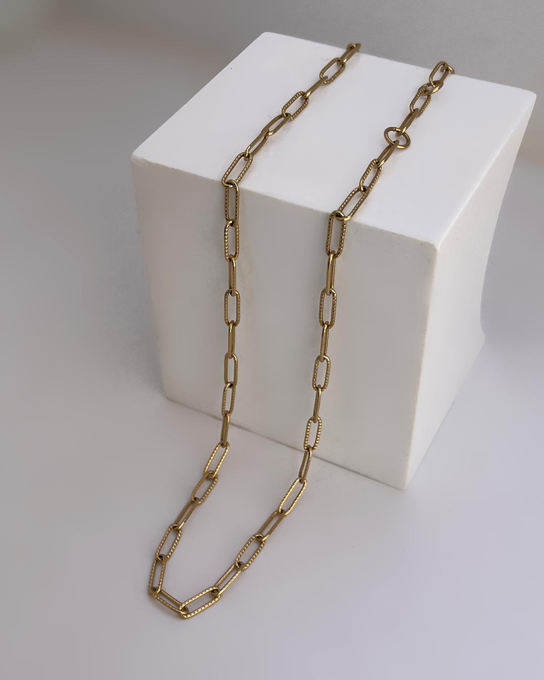 گردنبند هرمس استیل زنانه Tosh